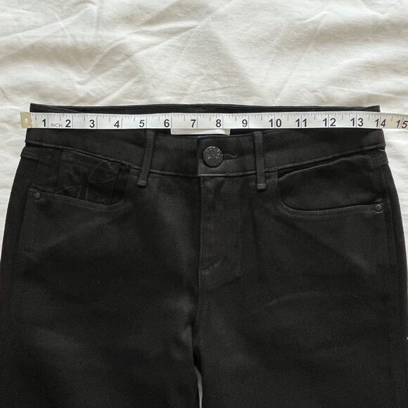 Habitual Eve Hi-Rise Skinny Coated Jeans Black Licorice 25 New With Partial Tags - Picture 9 of 12